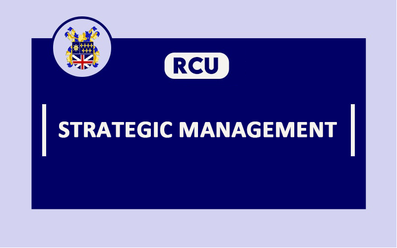 Strategic Management [MBA 610] Test Course