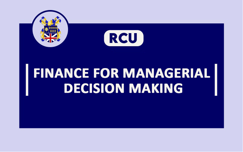 Finance for Managerial Decision Making [MBA 640] Test Course