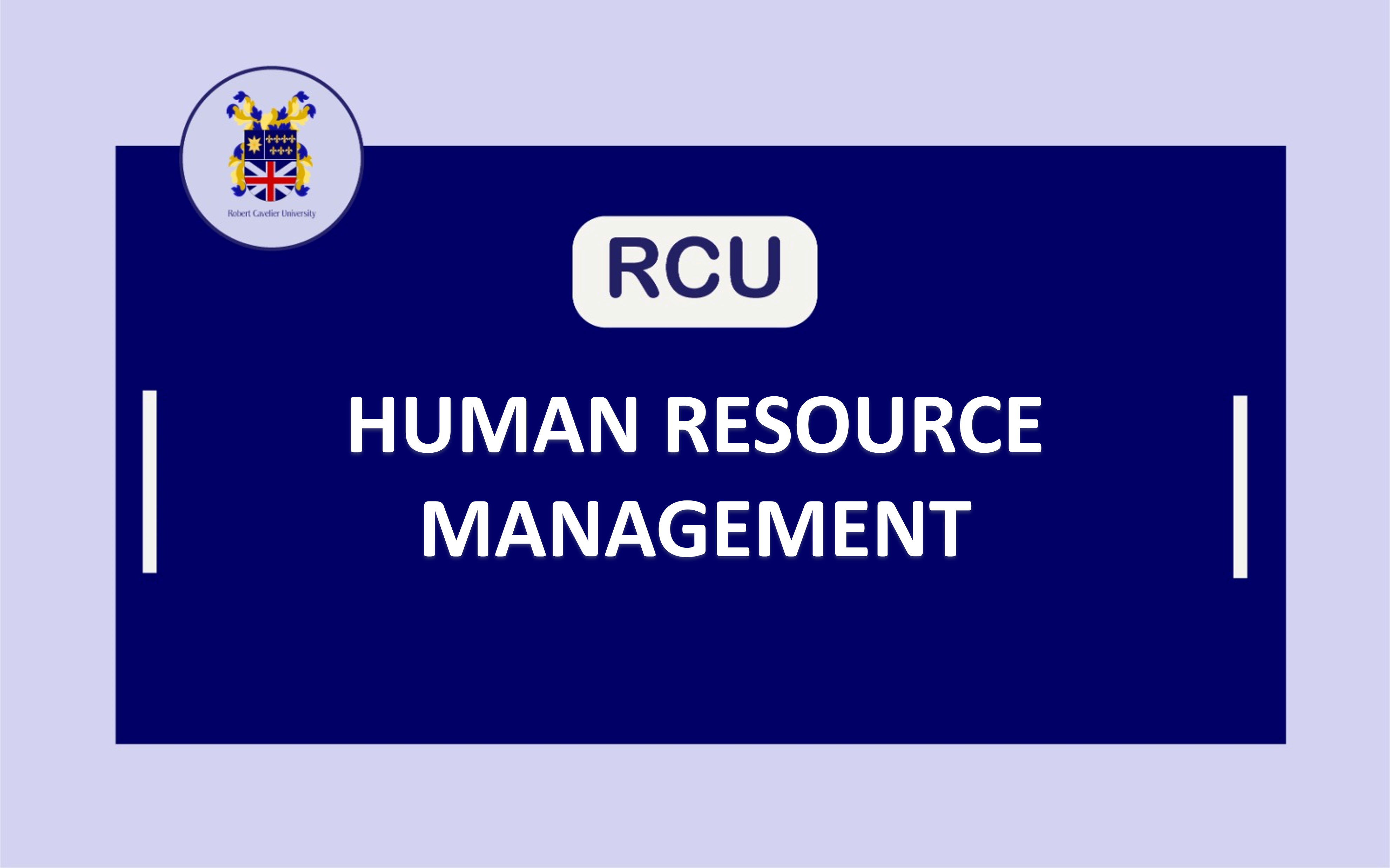 Human Resource Management [MBA 660]