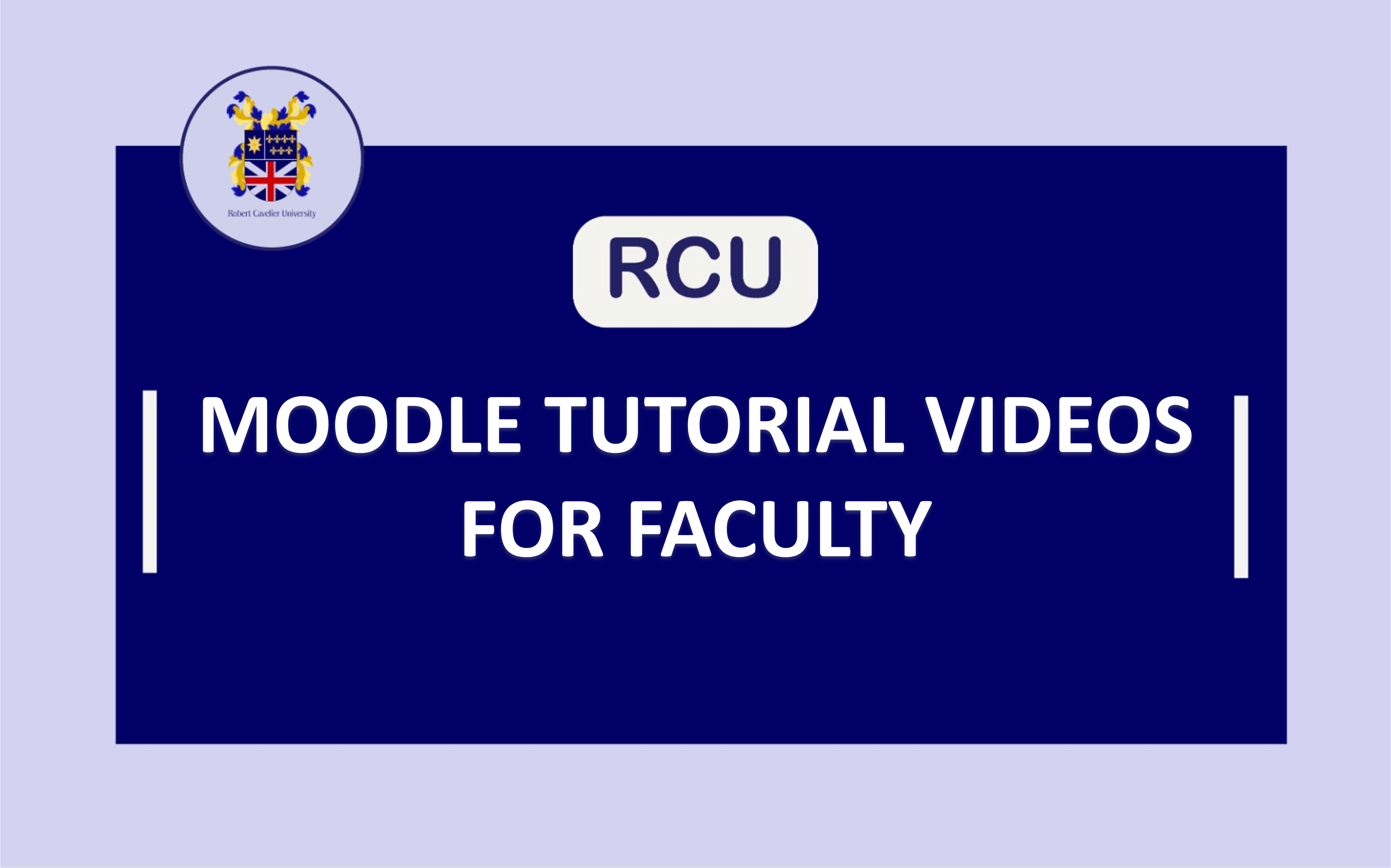 Moodle Tutorial Videos for Faculty